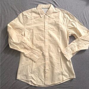 Long Sleeve Yellow Shirt, Size M,